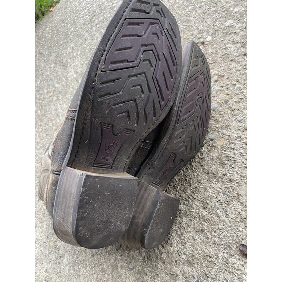 Ariat 10023176 Heritage Roughstock Size 10.5 EE Pull On Western Work Boots - Picture 3 of 11